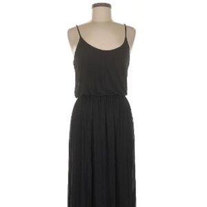 Lush Maxi Black Dress